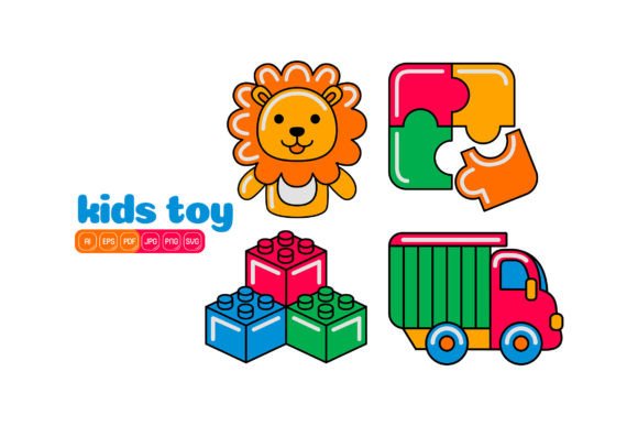Exploring the Versatility of Kids Toy Vector Pack 05