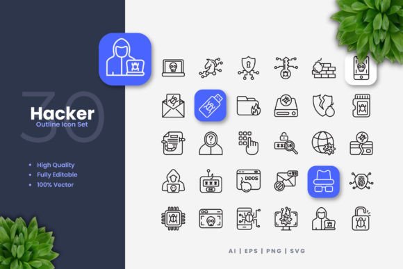 The Hacker Icons Collection: A Designer's Swiss Army Knife for Visual Communication