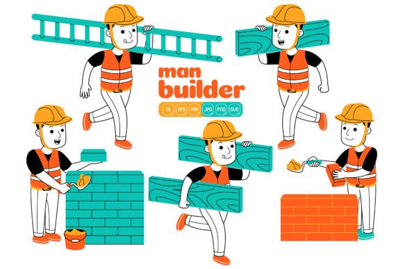 The Man Builder Vector Pack 04: A Strategic Asset for Your Visual Toolkit