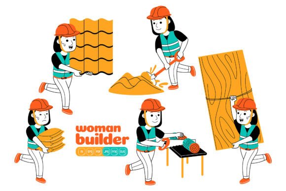 The Professional's Toolkit: Woman Builder Vector Pack 05 Explained