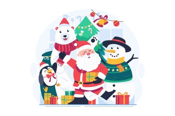The Strategic Value of Santa and Friends Illustrations for Modern Projects