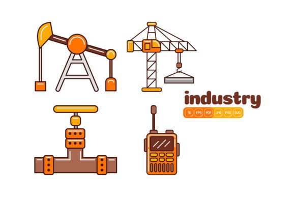 Unlock Creativity with Industry Vector Pack 08
