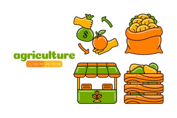 Unlocking Creative Potential with Agriculture Vector Pack 05