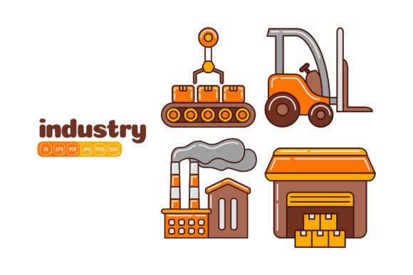 Unlocking Creative Potential with Industry Vector Pack 01