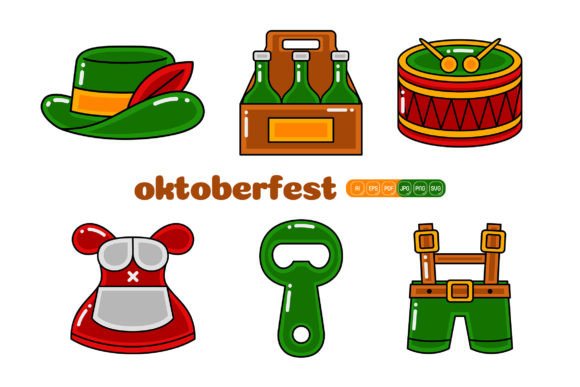 Unlocking Creative Potential with Oktoberfest Vector Pack 03