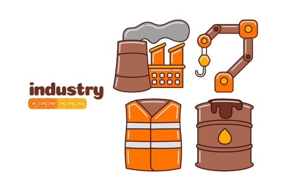Unlocking Creativity with Industry Vector Pack 05